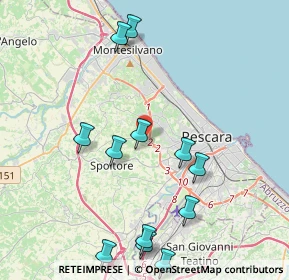 Mappa Valle Fuzzina, 65125 Pescara PE, Italia (4.86583)