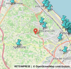 Mappa Valle Fuzzina, 65125 Pescara PE, Italia (3.20263)