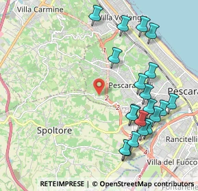 Mappa Valle Fuzzina, 65125 Pescara PE, Italia (2.3865)