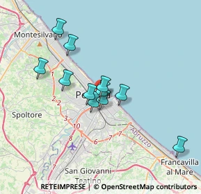 Mappa Via Palermo, 65121 Pescara PE, Italia (2.96)