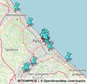 Mappa Via Palermo, 65121 Pescara PE, Italia (3.17077)
