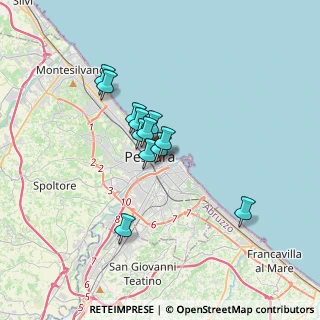 Mappa Via Palermo, 65100 Pescara PE, Italia (2.52833)
