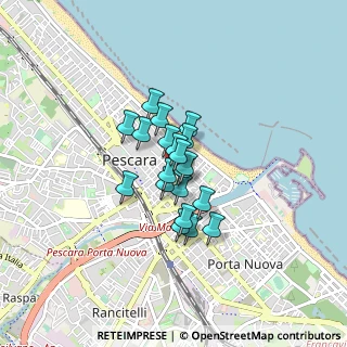 Mappa Via Palermo, 65100 Pescara PE, Italia (0.511)