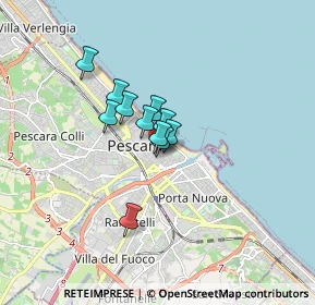 Mappa Via Palermo, 65121 Pescara PE, Italia (1.01)