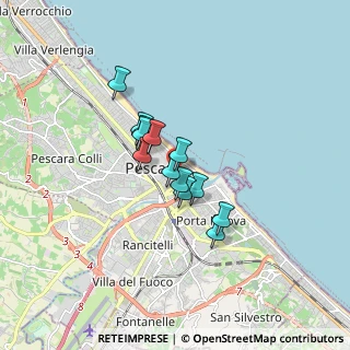 Mappa Via Palermo, 65100 Pescara PE, Italia (1.14615)
