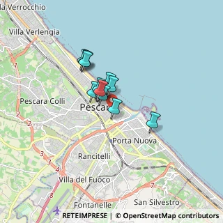 Mappa Via Palermo, 65121 Pescara PE, Italia (1.08917)