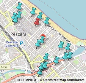 Mappa Via Palermo, 65121 Pescara PE, Italia (0.6095)