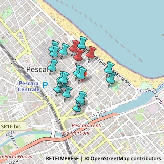 Mappa Via Palermo, 65100 Pescara PE, Italia (0.3505)