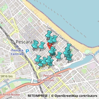 Mappa Via Palermo, 65100 Pescara PE, Italia (0.32)