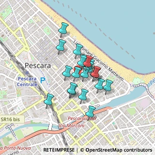 Mappa Via Palermo, 65100 Pescara PE, Italia (0.3015)
