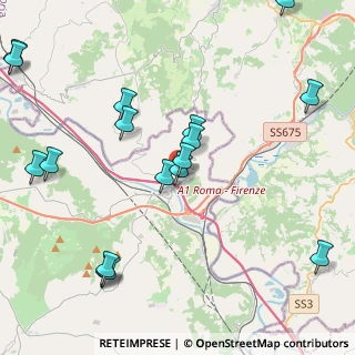 Mappa Via dei Calefati, 01028 Orte VT, Italia (5.40471)