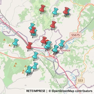 Mappa Via dei Calefati, 01028 Orte VT, Italia (4.095)