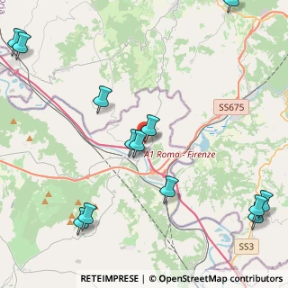 Mappa Via dei Calafati, 01028 Orte VT, Italia (6.04231)