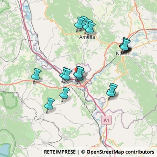 Mappa Via dei Calafati, 01028 Orte VT, Italia (8.3035)