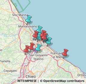 Mappa Piazza dei Grue, 65126 Pescara PE, Italia (4.2675)