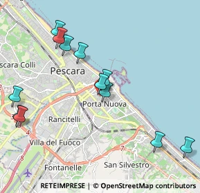 Mappa Piazza dei Grue, 65126 Pescara PE, Italia (2.35333)