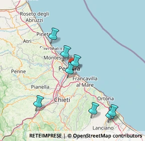 Mappa Piazza dei Grue, 65126 Pescara PE, Italia (25.96364)