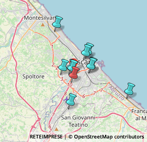 Mappa Via del Circuito, 65128 Pescara PE, Italia (2.45091)