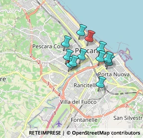 Mappa Via del Circuito, 65128 Pescara PE, Italia (1.23583)