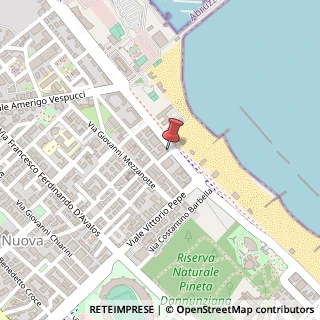 Mappa Lungomare Colombo, n.82, 65126 Pescara, Pescara (Abruzzo)