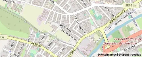 Mappa Pescara
