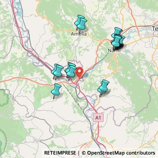 Mappa SP 151 Ortana, 01028 Orte VT, Italia (8.3285)