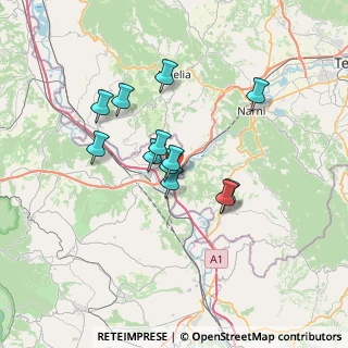 Mappa SP 151 Ortana, 01028 Orte VT, Italia (5.6625)
