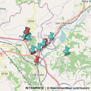 Mappa SP 151 Ortana, 01028 Orte VT, Italia (1.783)
