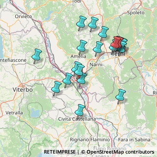 Mappa SP 151 Ortana, 01028 Orte VT, Italia (16.1355)