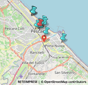 Mappa Via dei Bastioni, 65128 Pescara PE, Italia (1.68083)