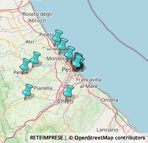 Mappa Via dei Bastioni, 65128 Pescara PE, Italia (8.74538)