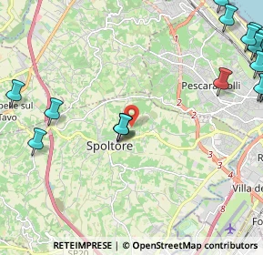 Mappa Via Colle San Giovanni, 65010 Spoltore PE, Italia (3.442)