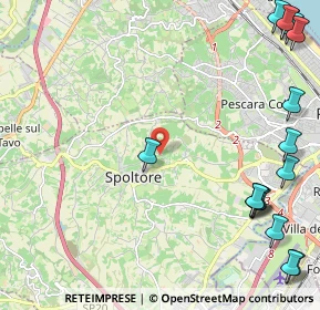 Mappa Via Colle San Giovanni, 65010 Spoltore PE, Italia (3.49375)
