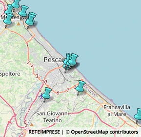 Mappa Via D'avalos Francesco Ferdinando, 65126 Pescara PE, Italia (4.94714)
