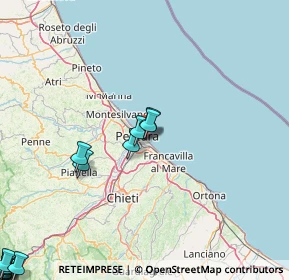 Mappa Via D'avalos Francesco Ferdinando, 65126 Pescara PE, Italia (28.865)