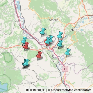 Mappa Via Daniele Manin, 01028 Orte VT, Italia (7.32188)