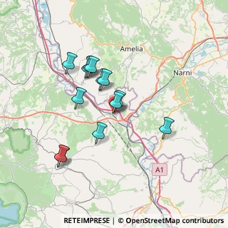 Mappa Via Antonio Gramsci, 01028 Orte VT, Italia (6.50692)