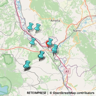 Mappa Via Daniele Manin, 01028 Orte VT, Italia (7.32231)