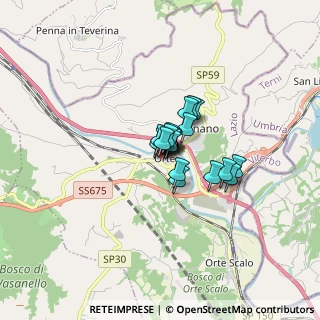 Mappa Via Antonio Gramsci, 01028 Orte VT, Italia (0.7715)