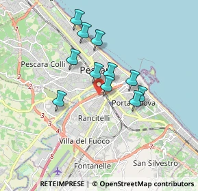 Mappa Largo Filomena Delli Castelli, 65128 Pescara PE, Italia (1.46727)
