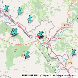 Mappa Orte, 01028 Orte VT, Italia (5.43786)