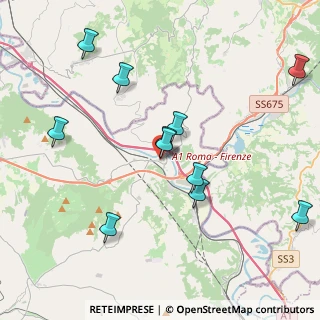 Mappa Orte, 01028 Orte VT, Italia (4.34818)