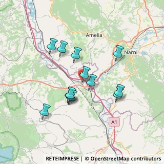 Mappa Via Pubblica Passeggiata, 01028 Orte VT, Italia (6.52538)