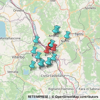 Mappa Piazza del Plebiscito, 01028 Orte VT, Italia (10.54063)
