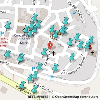 Mappa Piazza del Plebiscito, 01028 Orte VT, Italia (0.08966)