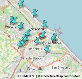 Mappa Via Valerio Lucio, 65128 Pescara PE, Italia (1.86875)