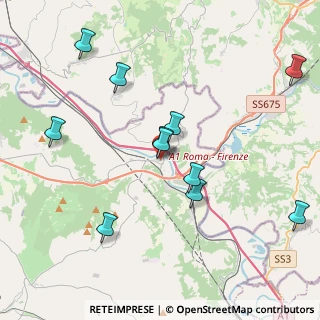 Mappa Via Duca di Genova, 01028 Orte VT, Italia (4.35182)