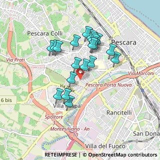 Mappa Via Punta Penna, 65124 Pescara PE, Italia (0.815)