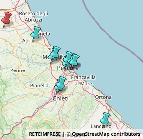Mappa Via Vincenzo Cerulli, 65126 Pescara PE, Italia (18.64214)
