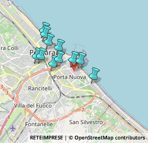 Mappa Via Vincenzo Cerulli, 65126 Pescara PE, Italia (1.48273)